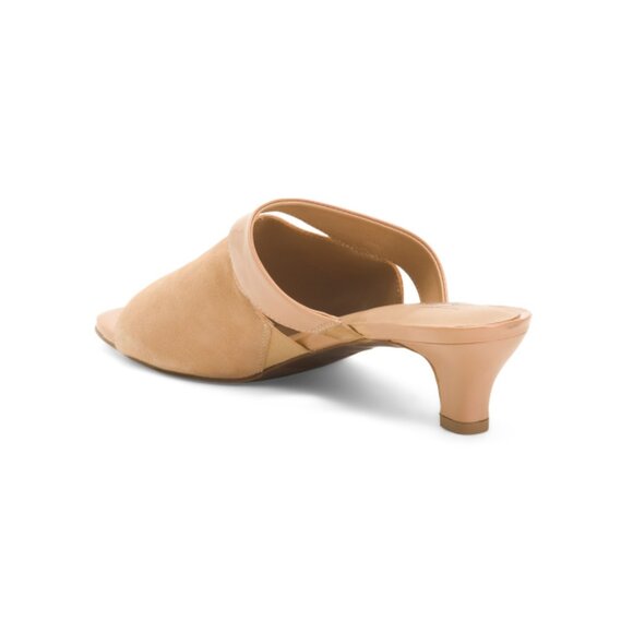 TROTTERS Beige Ninette Heeled Comfort Sandals - Picture 2 of 2